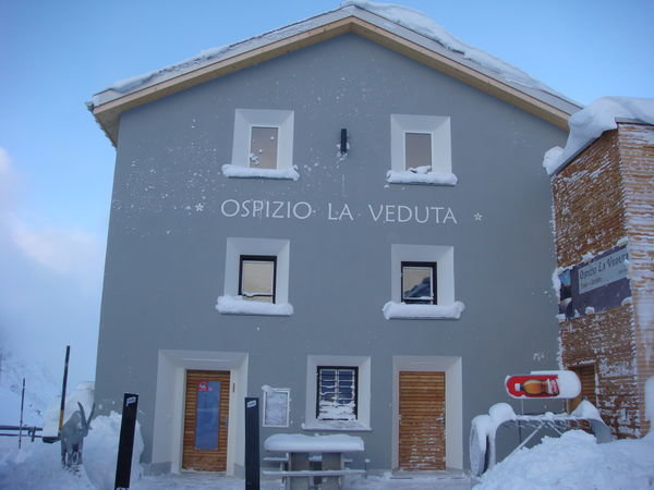 La Veduta im Winter